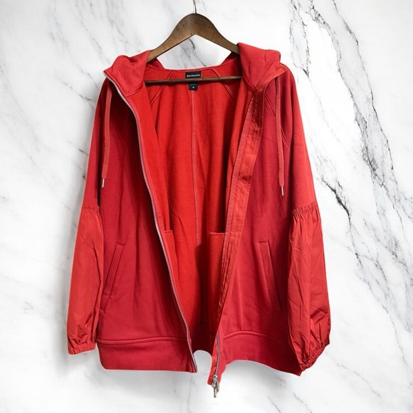 Athleta Red On My Way Triumph Hoodie Size 1XL - Picture 5 of 6
